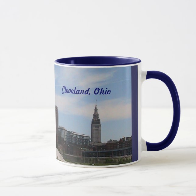 Taza Cleveland, Ohio Personalizado Mug (Derecha)
