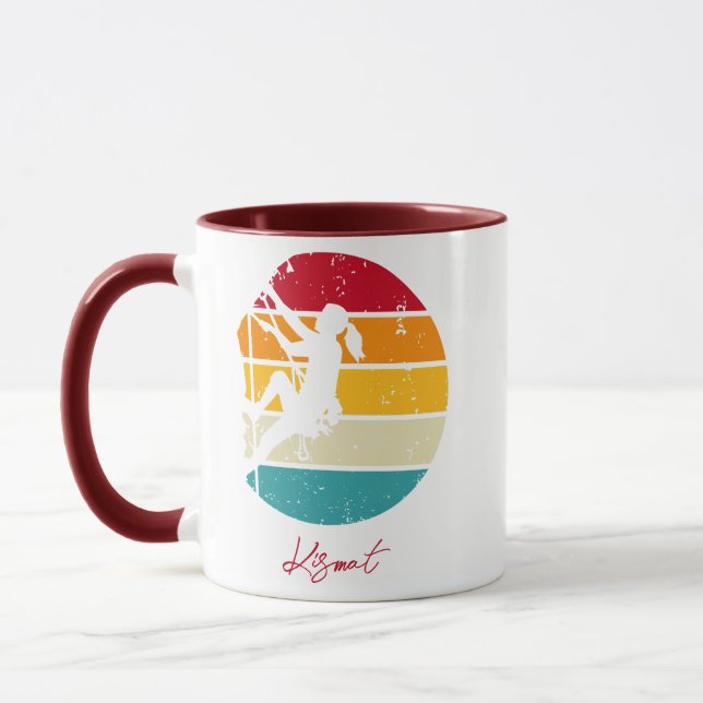 TAZA CLIMBING DE NOMBRES PERSONALIZADOS (Izquierda)