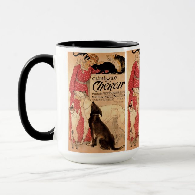 Taza Clinique Chéron - Mug de Steinlen (Izquierda)