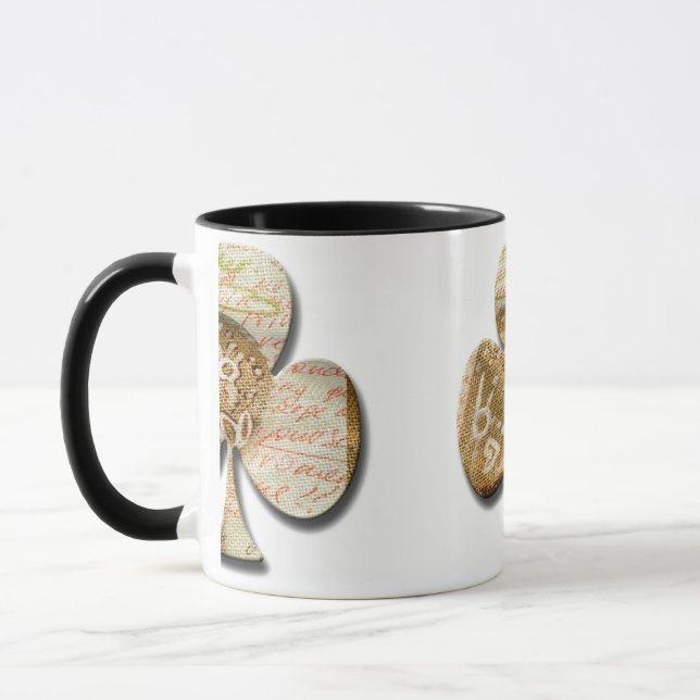 Taza Clover de lienzo (Izquierda)