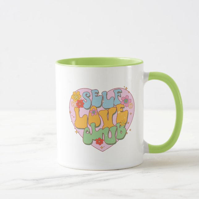 Taza Club de autoamor (Derecha)
