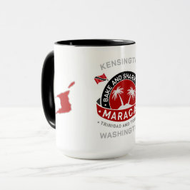 Taza Club de Bake and Shark de Trinidad y Tobago BLANCO