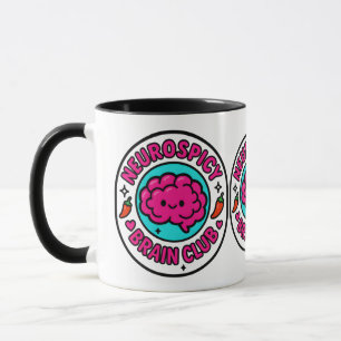 Taza Club de Cerebros Neurodivertidos Inclusivos