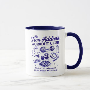 Taza Club de Entrenamiento Divertido dicho de rata de g
