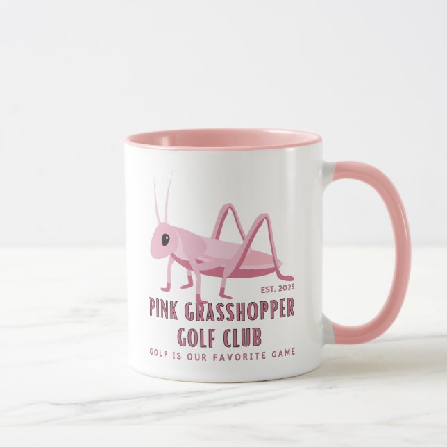 Taza Club de Golf Pink Grasshopper (Derecha)
