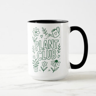 Taza Club de Jardinería Amante de las Plantas