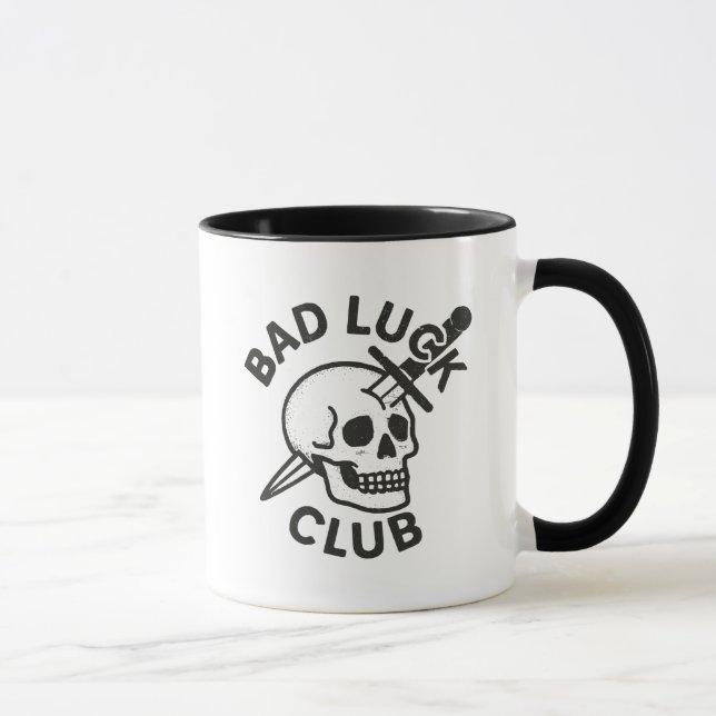 Taza Club de la Mala Suerte (Derecha)