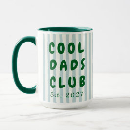 Taza Club de Papás Geniales Personalizado con Nombre