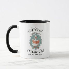 Taza Club de profesores tontos y gansos personalizado