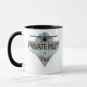 Taza Club del piloto privado