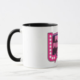 Taza ¡Club Puffin Rosado!