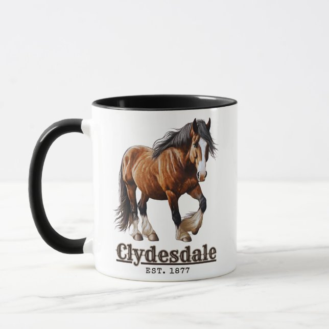 Taza Clydesdale Mug (Izquierda)