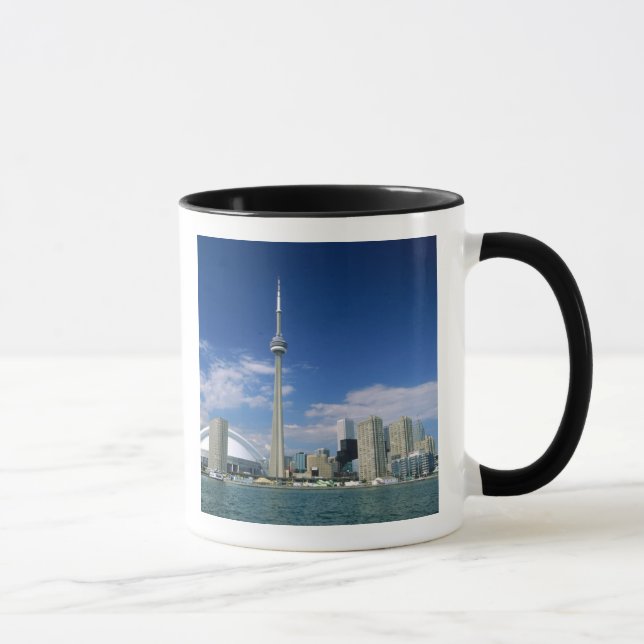 Taza CN Tower y Skydome en Toronto, Ontario, (Derecha)