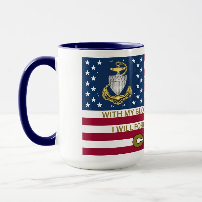 Taza Coast Guard Chief Pride (Izquierda)