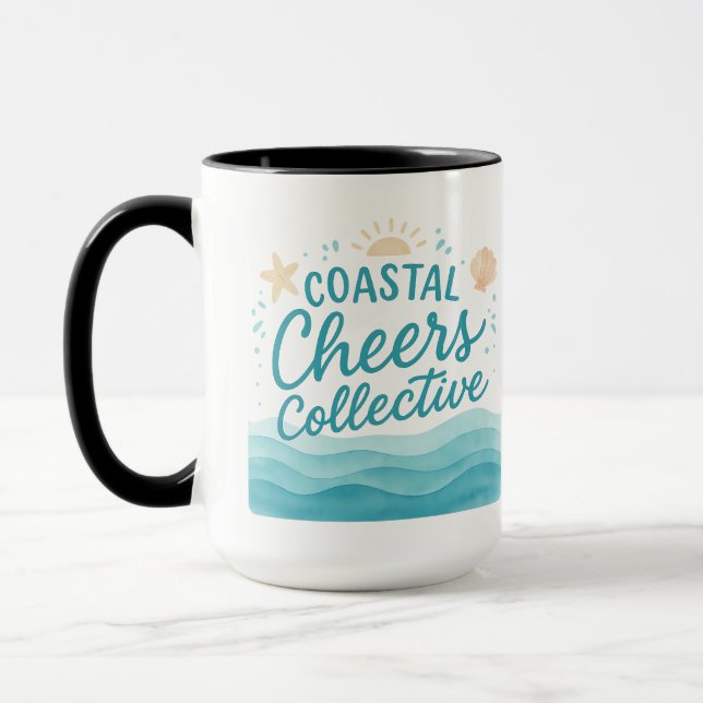 Taza Coastal Cheers Collective | Halloween Gifts (Izquierda)