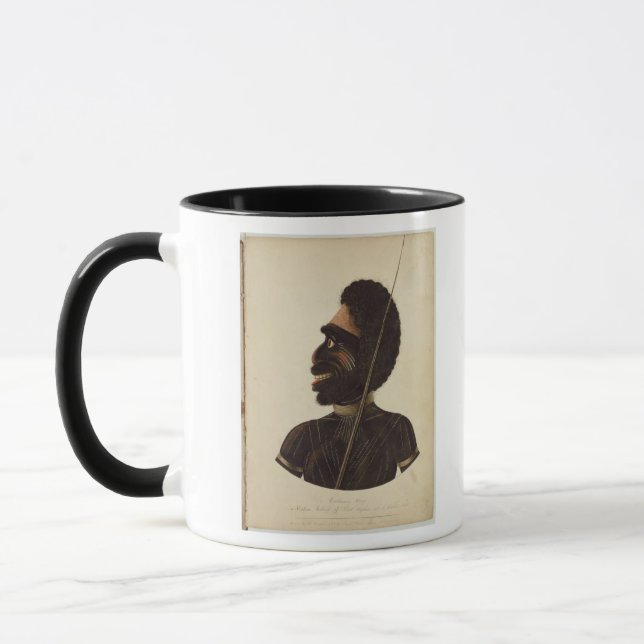 Taza Cobbawn Wogi, jefe nativo del puerto Stephen (Izquierda)