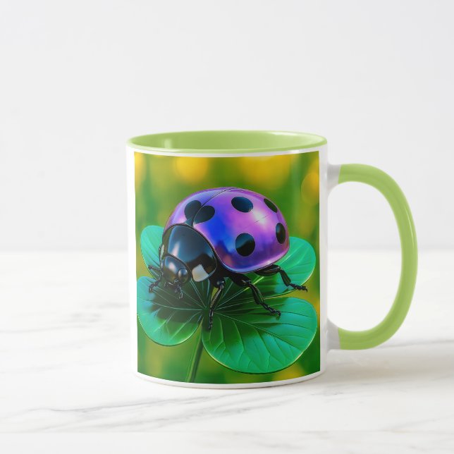 Taza Coccinelle sur trèfle (Derecha)