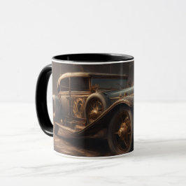 Taza Coche Clásico de Estilo Steampunk