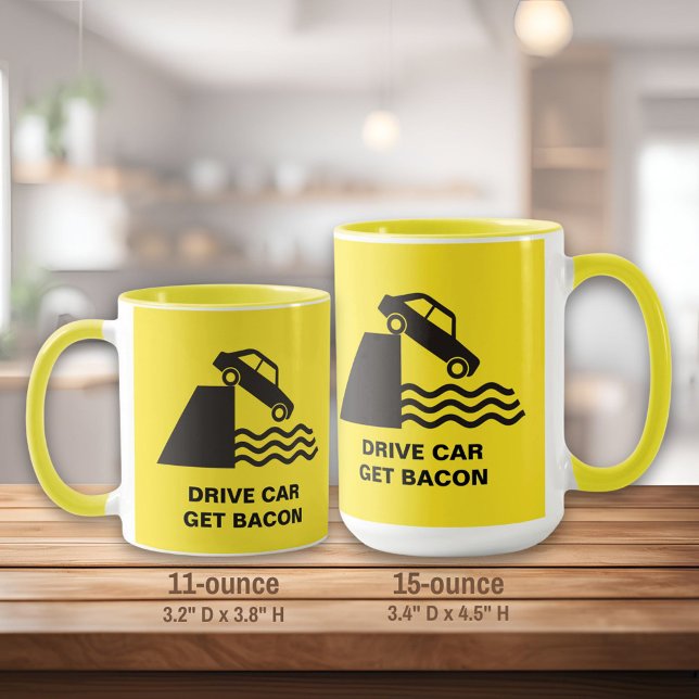 Taza Coche de unidad - Obtener Bacon (Subido por el creador)