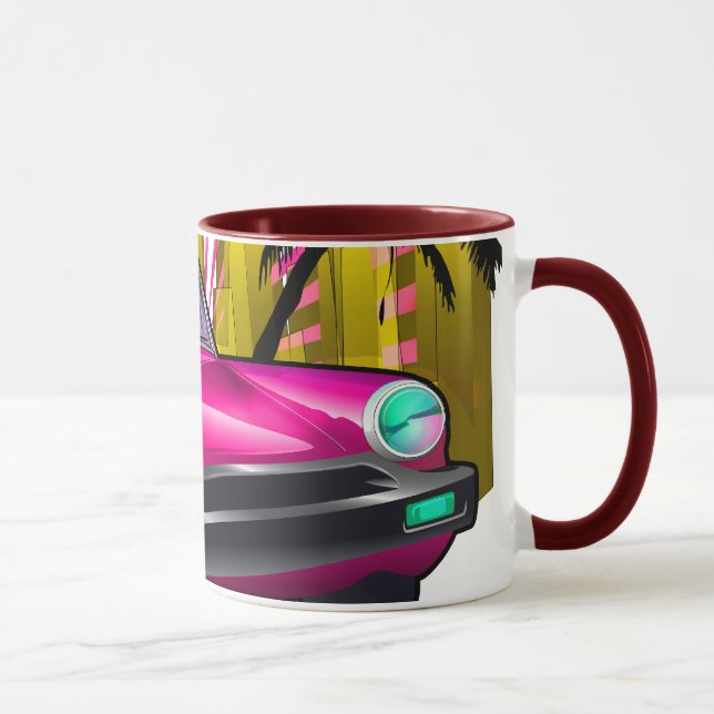Taza Coche deportivo clásico (Derecha)