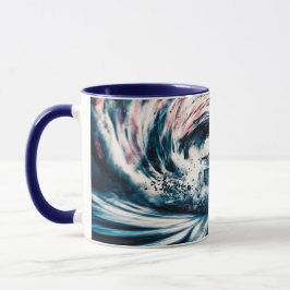 Taza Coche deportivo de alta velocidad con tracción