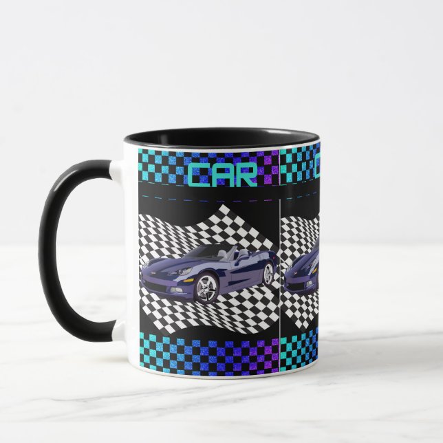 TAZA COCHE DEPORTIVO INCREÍBLE (Izquierda)