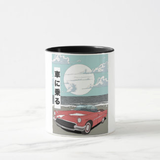 Taza Coche deportivo retro