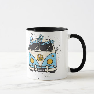 Taza Coche viejo - azul