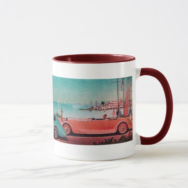 TAZA COCHES DE RETRO (Derecha)