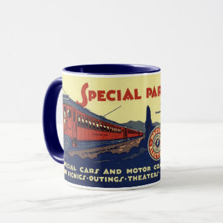 Taza Coches y transportes especiales eléctricos del Pac