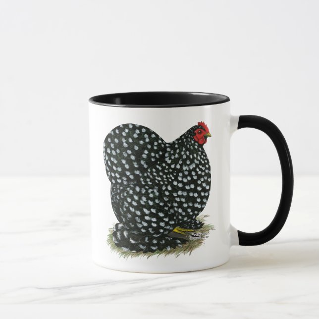 Taza Cochin Mottled Hen (Derecha)