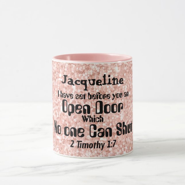 Taza Cociente de la Biblia Escritural Religiosa Mujer C (Centro)