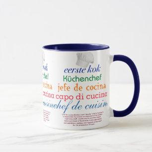 Taza cocina del chef