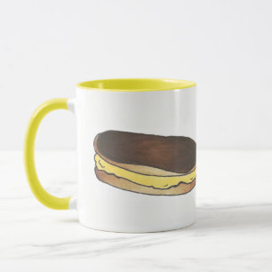Taza Cocina pastelera francesa de chocolate custard Ecl