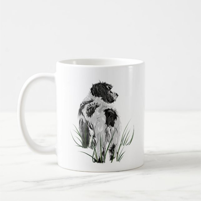 Taza Cockapoo – Taza de café para Mamá Perro, Arte (Izquierda)