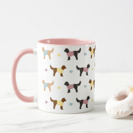 Taza Cockapoos y Mug del Corazón
