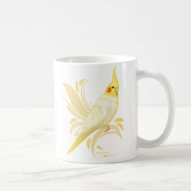 Taza Cockatiel de Lutino (Derecha)