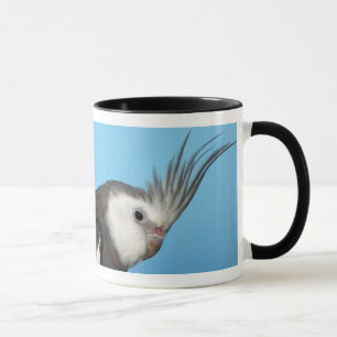 Taza Cockatiel masculino de Whiteface