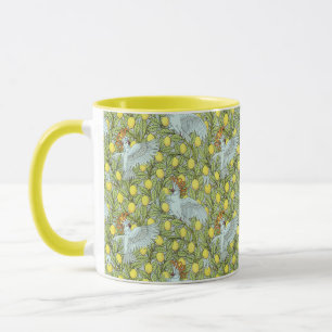 Taza Cockatoo con papel Lemons