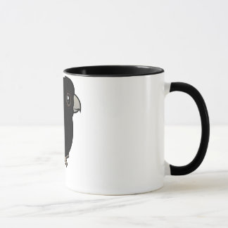 Taza Cockatoo negro Rojo-atado