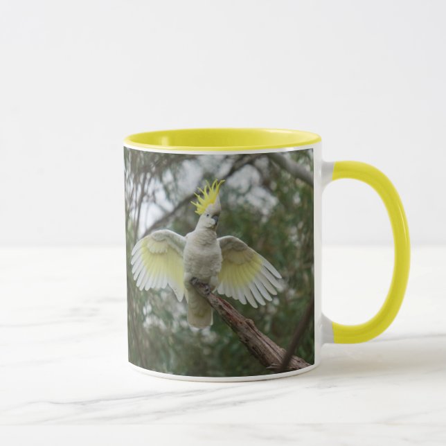 Taza Cockatoo Parrot Animal Australia (Derecha)