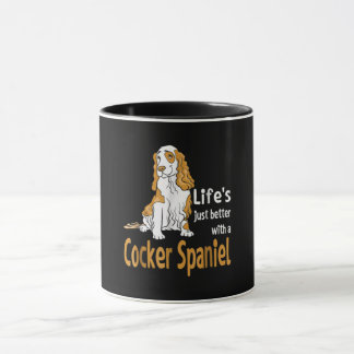 Taza Cocker Spaniel | La vida es mejor con un Cocker