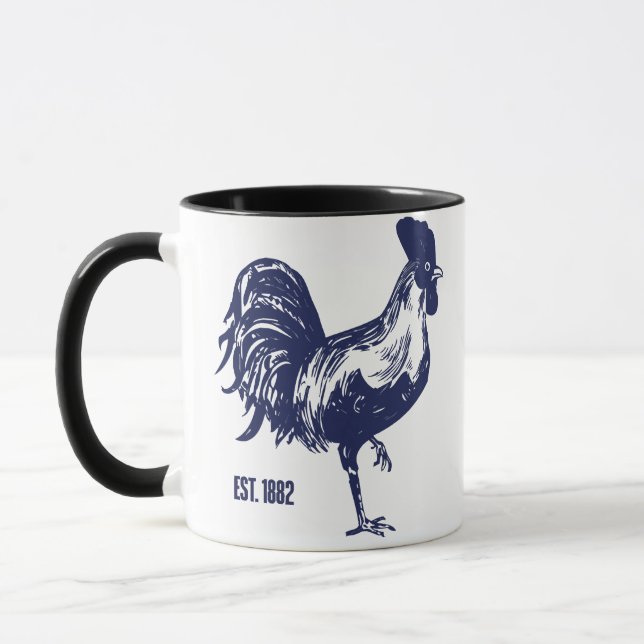 Taza Cockerel Est. 1882 (Izquierda)