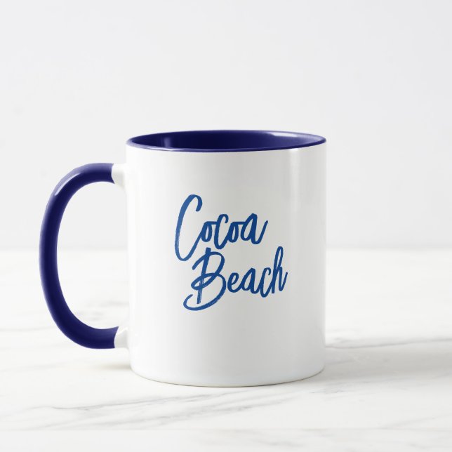 Taza Cocoa Beach Florida Coffee Mug (Izquierda)
