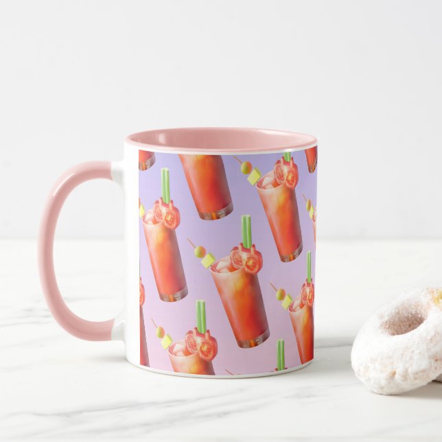 Taza Cóctel Creative Bloody Mary (Con donut)