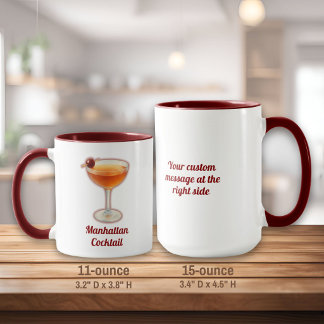 Taza Cóctel Manhattan