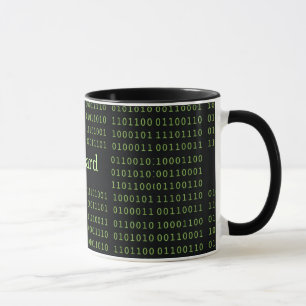 Taza Código binario personalizado