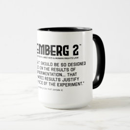 Taza Código de Nuremberg 1947 A. 3 Mug combinado