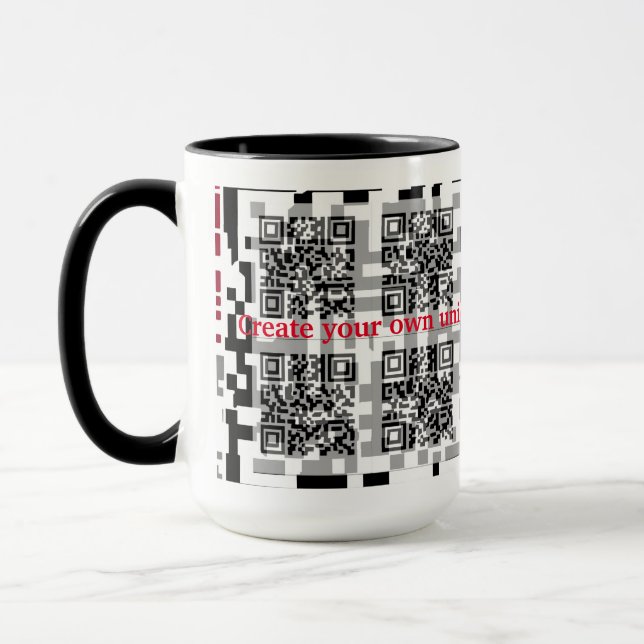 Taza Código QR (Izquierda)
