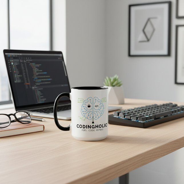 Taza Coding Duo Mug Set for Programmers & coders (Subido por el creador)
